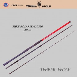 Timber wolf Surf Rod - Red...