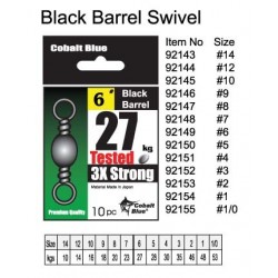 Black Barrel Swivel