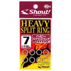 Shout Heavy Split Ring - 411HS