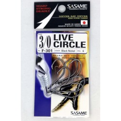 Sasame Hooks F301 Live Circle
